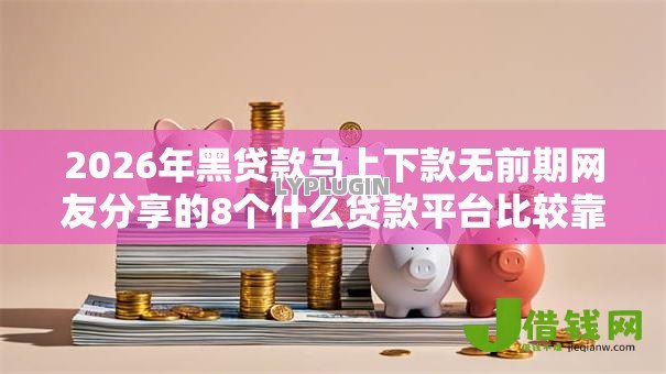 2026年黑贷款马上下款无前期网友分享的8个什么贷款平台比较靠谱我觉得不错！