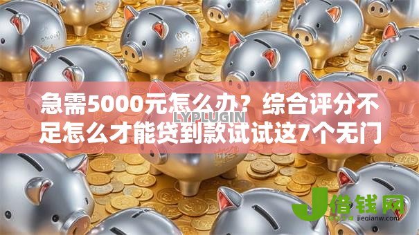 急需5000元怎么办？综合评分不足怎么才能贷到款试试这7个无门槛平台