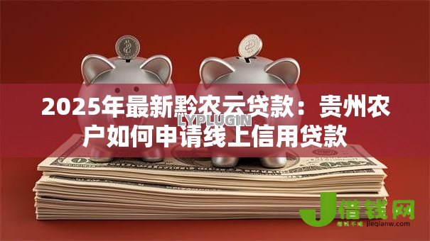 2025年最新黔农云贷款：贵州农户如何申请线上信用贷款