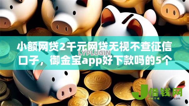 小额网贷2千元网贷无视不查征信口子，御金宝app好下款吗的5个平台介绍