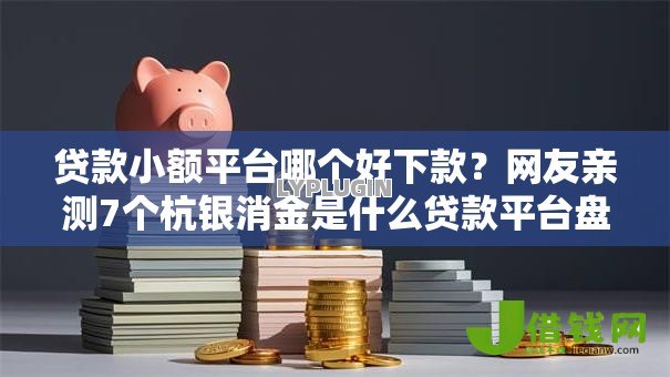 贷款小额平台哪个好下款?网友亲测7个杭银消金是什么贷款平台盘点 贷款小额平台哪个好下款?网友亲测7个杭银消金是什么贷款平台盘点