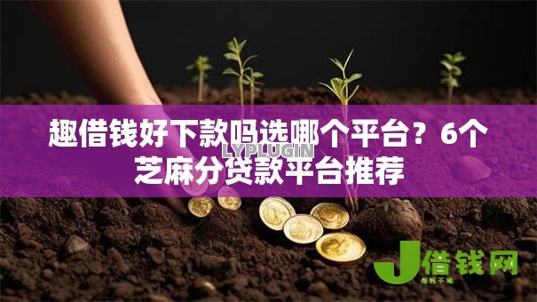 趣借钱好下款吗选哪个平台？6个芝麻分贷款平台推荐