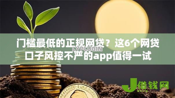 门槛最低的正规网贷?这6个网贷口子风控不严的app值得一试 门槛最低的正规网贷?这6个网贷口子风控不严的app值得一试