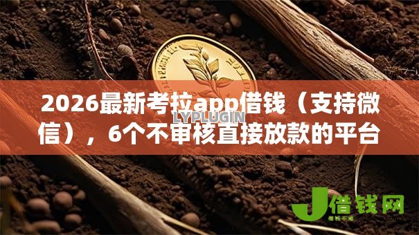 2026最新考拉app借钱(支持微信),6个不审核直接放款的平台无私分享 2026最新考拉app借钱(支持微信),6个不审核直接放款的平台无私分享