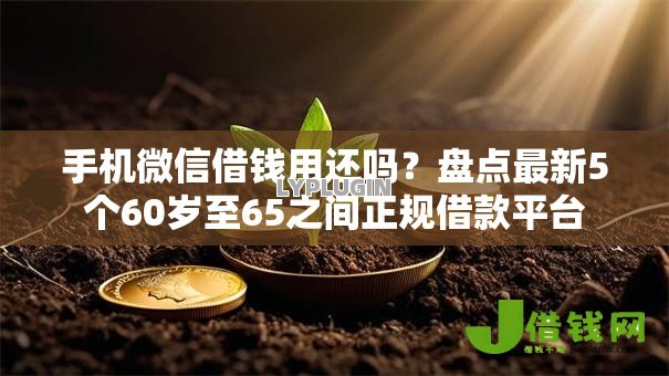 手机微信借钱用还吗?盘点最新5个60岁至65之间正规借款平台 手机微信借钱用还吗?盘点最新5个60岁至65之间正规借款平台