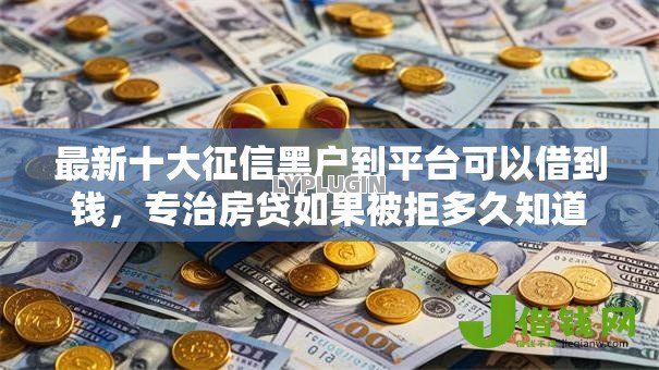 最新十大征信黑户到平台可以借到钱，专治房贷如果被拒多久知道