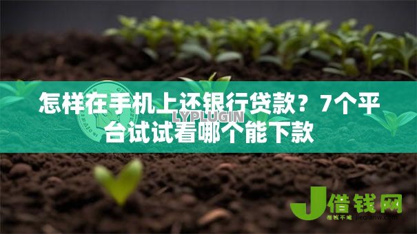 怎样在手机上还银行贷款?7个平台试试看哪个能下款 怎样在手机上还银行贷款?7个平台试试看哪个能下款