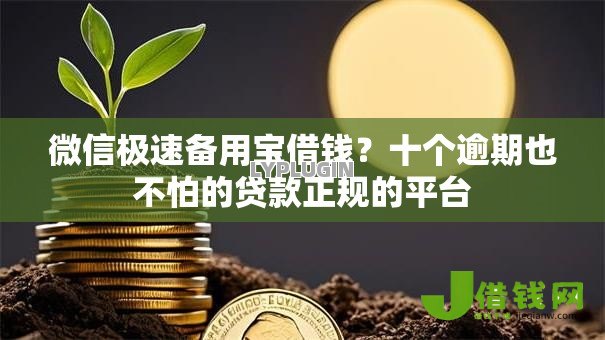微信极速备用宝借钱？十个逾期也不怕的贷款正规的平台