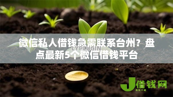 微信私人借钱急需联系台州？盘点最新5个微信借钱平台