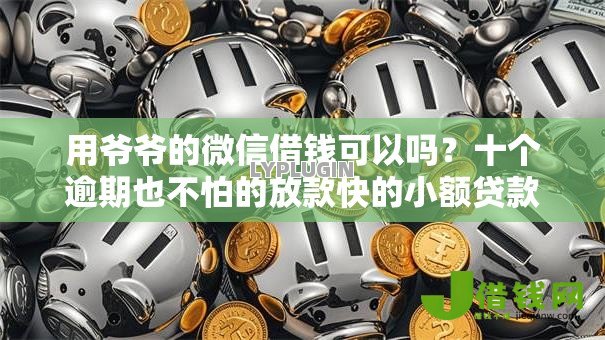 用爷爷的微信借钱可以吗?十个逾期也不怕的放款快的小额贷款平台 用爷爷的微信借钱可以吗?十个逾期也不怕的放款快的小额贷款平台