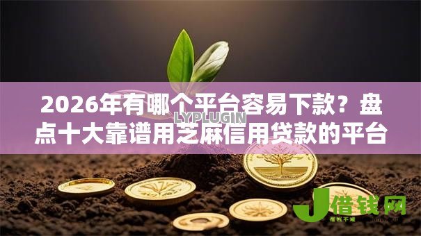2026年有哪个平台容易下款？盘点十大靠谱用芝麻信用贷款的平台