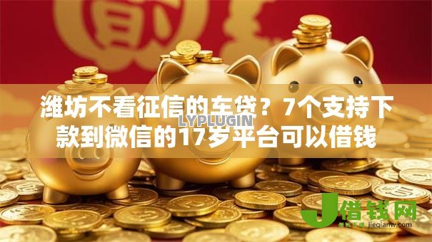 潍坊不看征信的车贷？7个支持下款到微信的17岁平台可以借钱