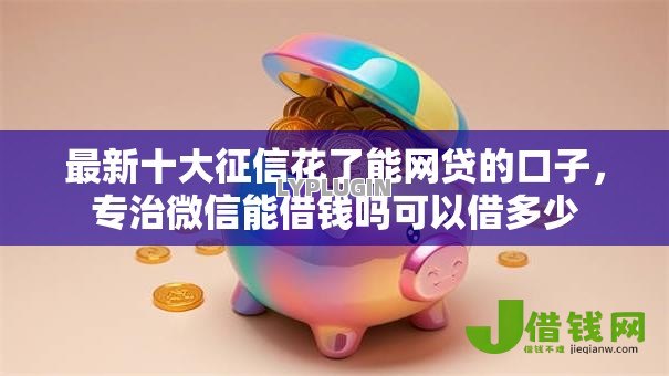 最新十大征信花了能网贷的口子，专治微信能借钱吗可以借多少