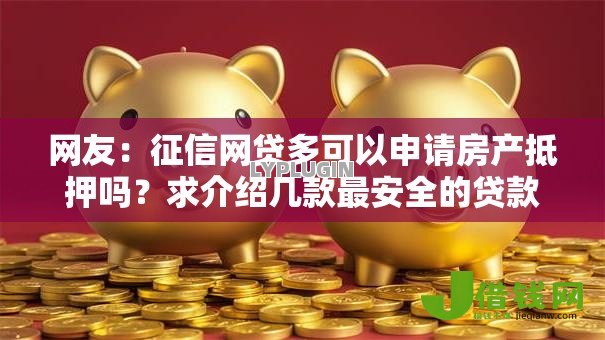 网友：征信网贷多可以申请房产抵押吗？求介绍几款最安全的贷款平台