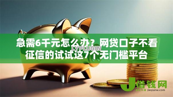 急需6千元怎么办?网贷口子不看征信的试试这7个无门槛平台 急需6千元怎么办?网贷口子不看征信的试试这7个无门槛平台