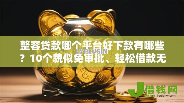 整容贷款哪个平台好下款有哪些?10个貌似免审批、轻松借款无征信记录的平台合集 整容贷款哪个平台好下款有哪些?10个貌似免审批、轻松借款无征信记录的平台合集