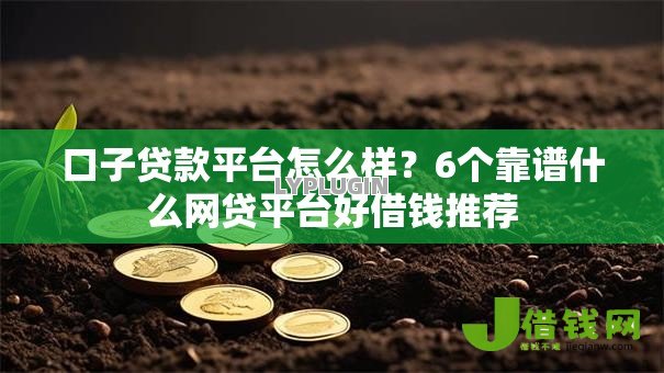 口子贷款平台怎么样？6个靠谱什么网贷平台好借钱推荐