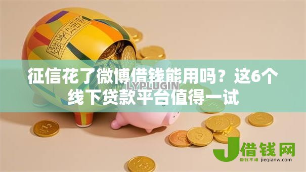 征信花了微博借钱能用吗?这6个线下贷款平台值得一试 征信花了微博借钱能用吗?这6个线下贷款平台值得一试