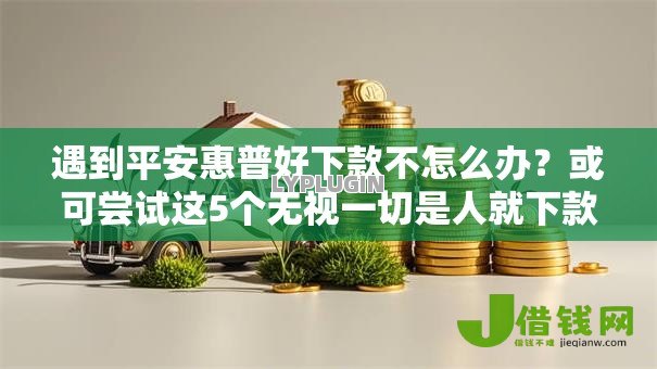 遇到平安惠普好下款不怎么办？或可尝试这5个无视一切是人就下款的软件