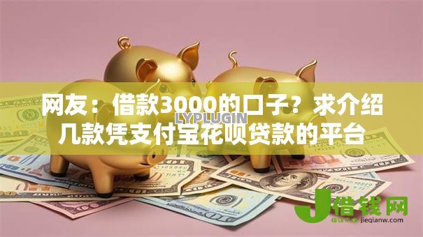 网友:借款3000的口子?求介绍几款凭支付宝花呗贷款的平台 网友:借款3000的口子?求介绍几款凭支付宝花呗贷款的平台