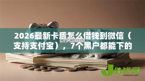 2026最新卡盾怎么借钱到微信（支持支付宝），7个黑户都能下的软件无私分享