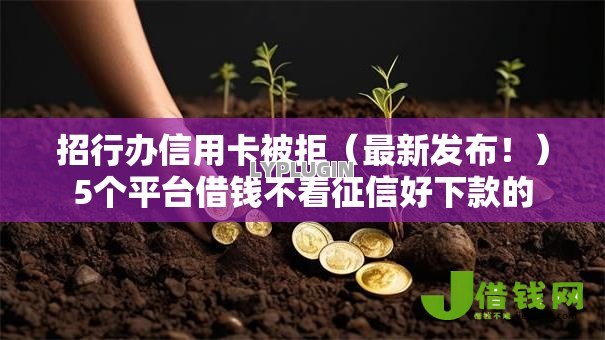 招行办信用卡被拒(最新发布!)5个平台借钱不看征信好下款的 招行办信用卡被拒(最新发布!)5个平台借钱不看征信好下款的