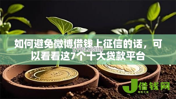 如何避免微博借钱上征信的话,可以看看这7个十大贷款平台 如何避免微博借钱上征信的话,可以看看这7个十大贷款平台
