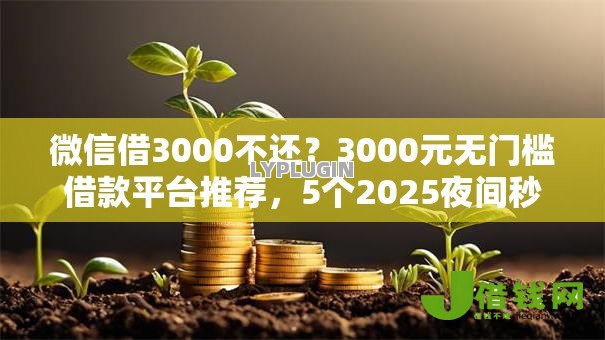 微信借3000不还?3000元无门槛借款平台推荐,5个2025夜间秒下款高炮口子盘点 微信借3000不还?3000元无门槛借款平台推荐,5个2025夜间秒下款高炮口子盘点