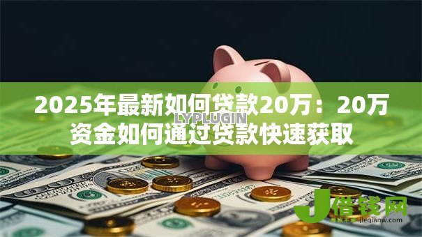 2025年最新如何贷款20万:20万资金如何通过贷款快速获取 2025年最新如何贷款20万:20万资金如何通过贷款快速获取