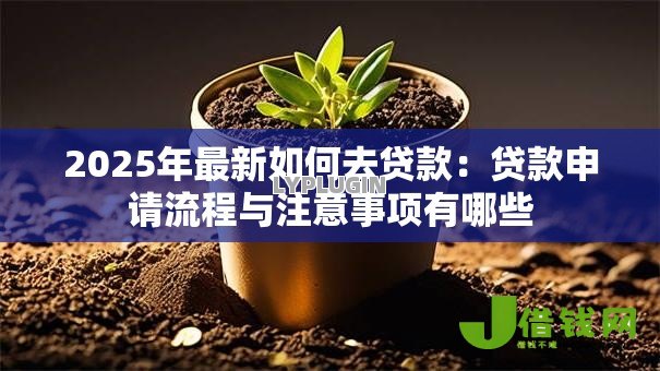 2025年最新如何去贷款:贷款申请流程与注意事项有哪些 2025年最新如何去贷款:贷款申请流程与注意事项有哪些