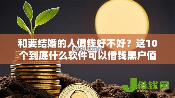 和要结婚的人借钱好不好？这10个到底什么软件可以借钱黑户值得一试