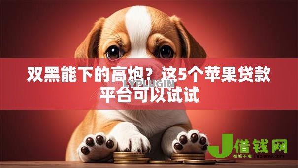 双黑能下的高炮?这5个苹果贷款平台可以试试 双黑能下的高炮?这5个苹果贷款平台可以试试