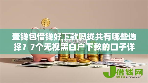 壹钱包借钱好下款吗拢共有哪些选择?7个无视黑白户下款的口子详解 壹钱包借钱好下款吗拢共有哪些选择?7个无视黑白户下款的口子详解