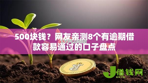 500块钱？网友亲测8个有逾期借款容易通过的口子盘点