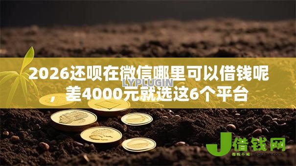 2026还呗在微信哪里可以借钱呢,差4000元就选这6个平台 2026还呗在微信哪里可以借钱呢,差4000元就选这6个平台
