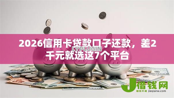 2026信用卡贷款口子还款,差2千元就选这7个平台 2026信用卡贷款口子还款,差2千元就选这7个平台