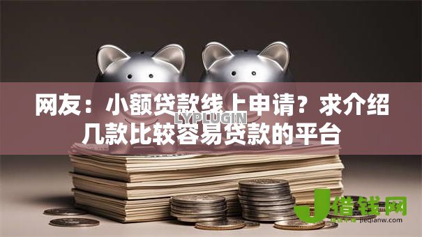 网友:小额贷款线上申请?求介绍几款比较容易贷款的平台 网友:小额贷款线上申请?求介绍几款比较容易贷款的平台