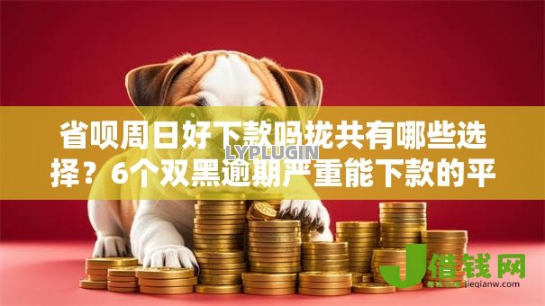 省呗周日好下款吗拢共有哪些选择？6个双黑逾期严重能下款的平台详解