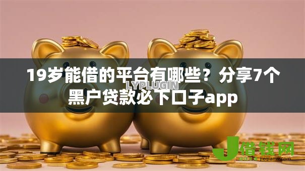 19岁能借的平台有哪些？分享7个黑户贷款必下口子app