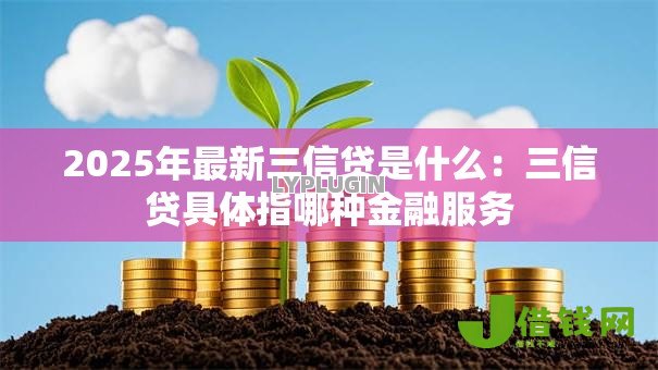 2025年最新三信贷是什么：三信贷具体指哪种金融服务