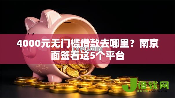 4000元无门槛借款去哪里?南京面签看这5个平台 4000元无门槛借款去哪里?南京面签看这5个平台