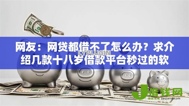 网友:网贷都借不了怎么办?求介绍几款十八岁借款平台秒过的软件 网友:网贷都借不了怎么办?求介绍几款十八岁借款平台秒过的软件