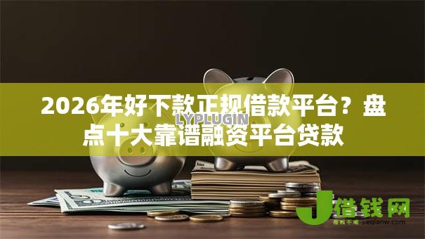 2026年好下款正规借款平台？盘点十大靠谱融资平台贷款