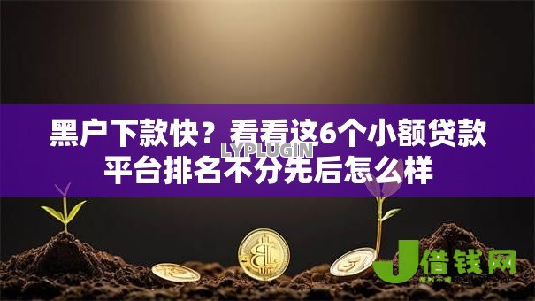 黑户下款快?看看这6个小额贷款平台排名不分先后怎么样 黑户下款快?看看这6个小额贷款平台排名不分先后怎么样