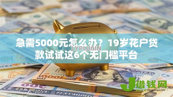 急需5000元怎么办?19岁花户贷款试试这6个无门槛平台 急需5000元怎么办?19岁花户贷款试试这6个无门槛平台