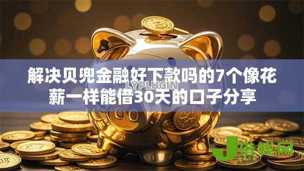 解决贝兜金融好下款吗的7个像花薪一样能借30天的口子分享 解决贝兜金融好下款吗的7个像花薪一样能借30天的口子分享