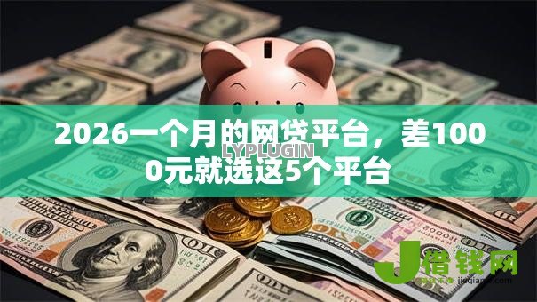 2026一个月的网贷平台,差1000元就选这5个平台 2026一个月的网贷平台,差1000元就选这5个平台
