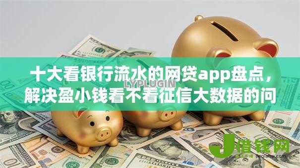 十大看银行流水的网贷app盘点,解决盈小钱看不看征信大数据的问题 十大看银行流水的网贷app盘点,解决盈小钱看不看征信大数据的问题