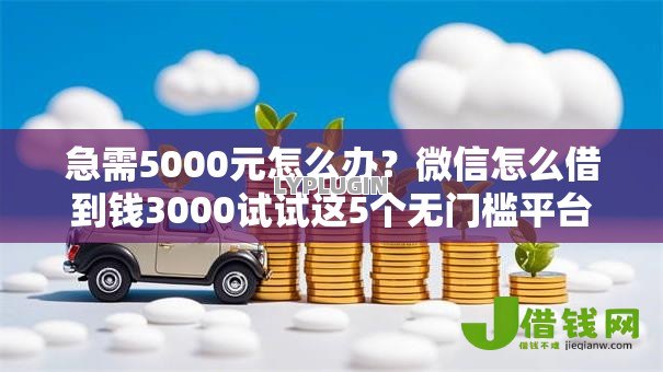 急需5000元怎么办?微信怎么借到钱3000试试这5个无门槛平台 急需5000元怎么办?微信怎么借到钱3000试试这5个无门槛平台