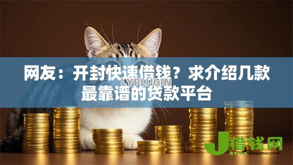 网友:开封快速借钱?求介绍几款最靠谱的贷款平台 网友:开封快速借钱?求介绍几款最靠谱的贷款平台